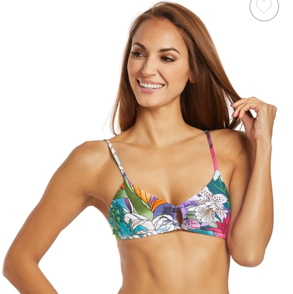 TRINA TURK Amazonia Bralette Bikini Top.